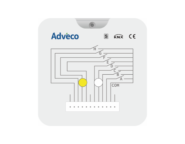 8-channel input module