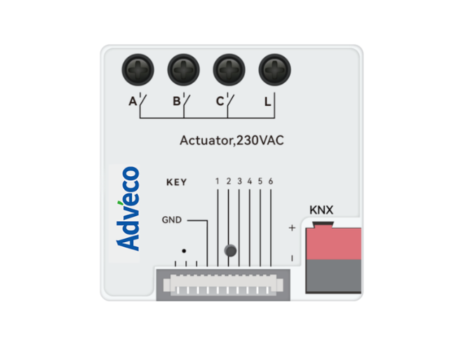 6-channel input/output module